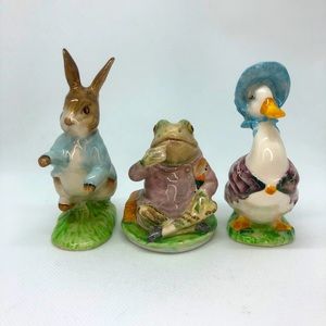 Royal Doulton Beatrix Potter set of 3